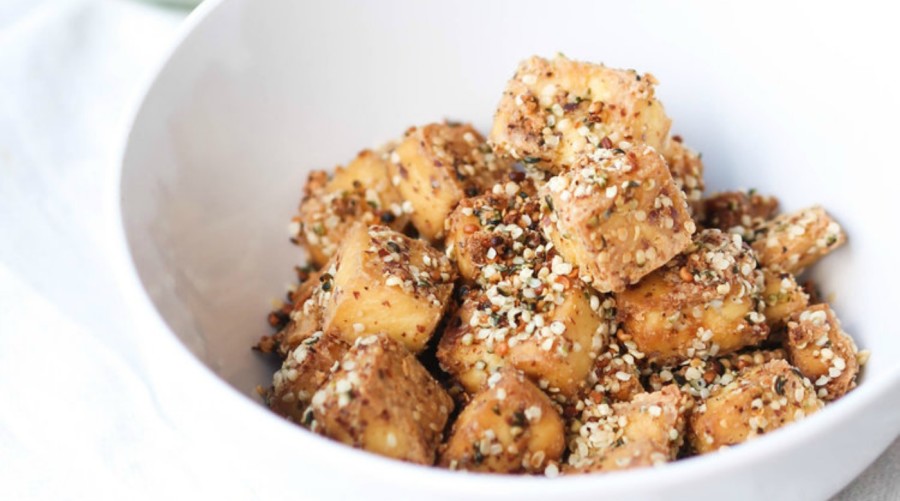 Hemp Crusted Tofu